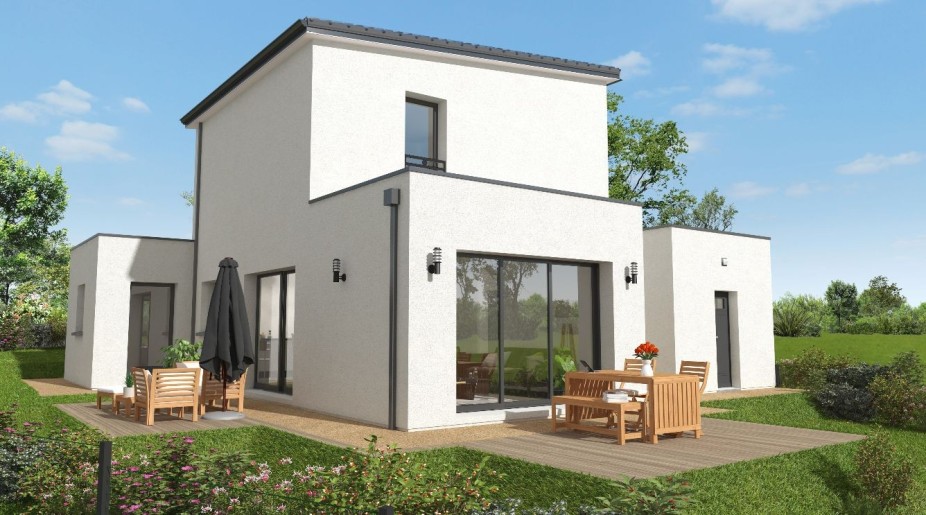 Terrain + Maison neuve de 172&nbsp;m² à Brandivy
