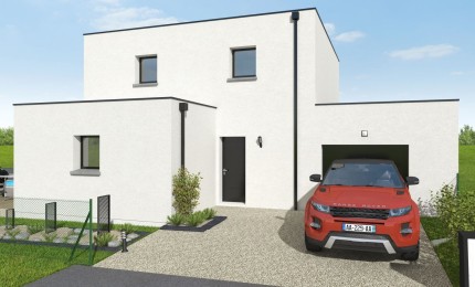 Terrain + Maison neuve de 120&nbsp;m² à Vannes
