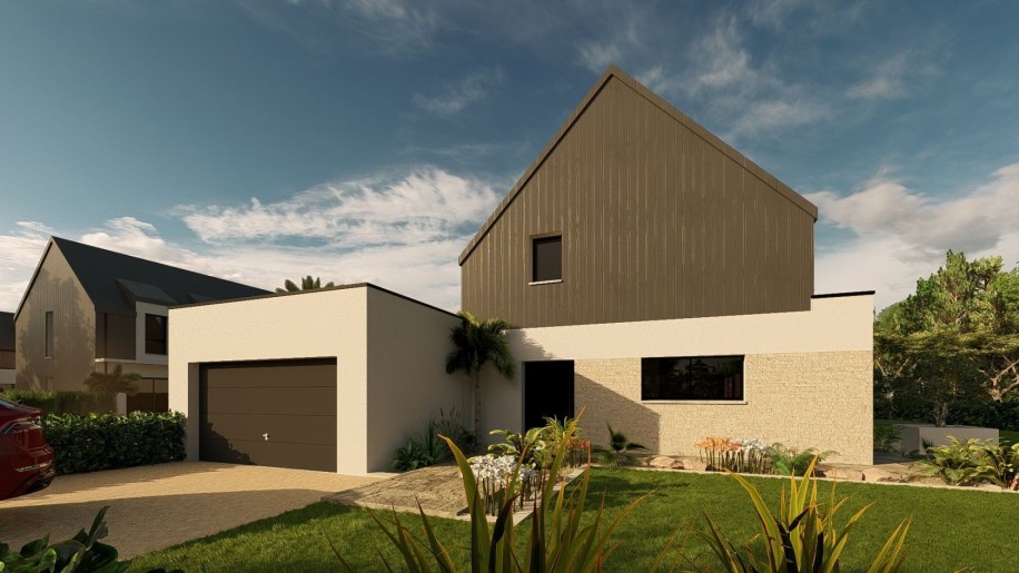 Terrain + Maison neuve de 210&nbsp;m² à Arradon