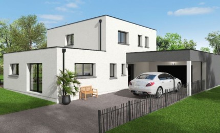 Terrain + Maison neuve de 140&nbsp;m² à Brech