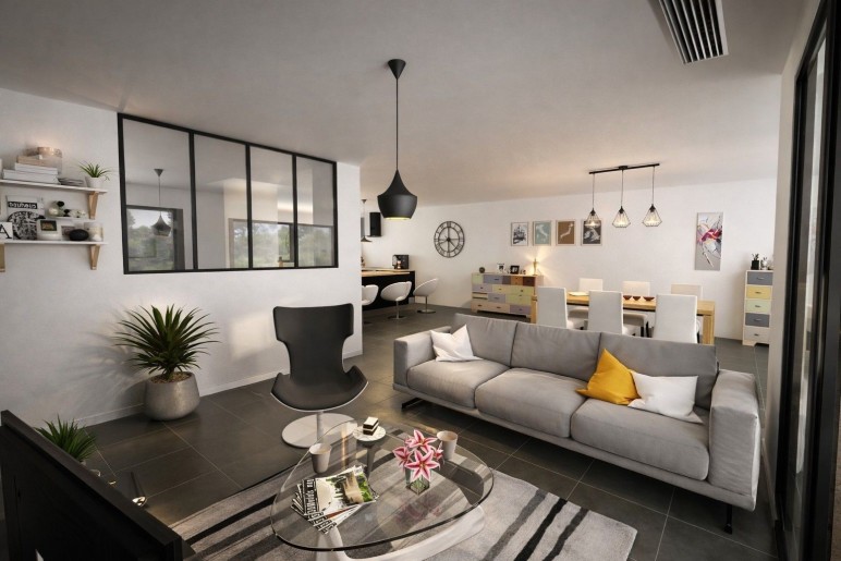 Terrain + Maison neuve de 95&nbsp;m² à Sainte-Anne-d'Auray