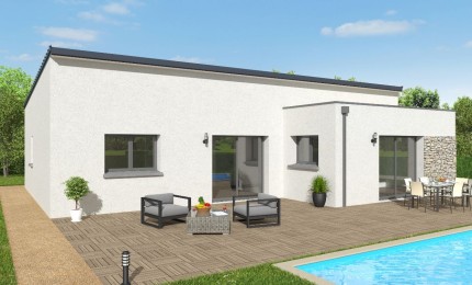 Terrain + Maison neuve de 115&nbsp;m² à Landaul