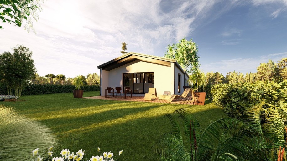 Terrain + Maison neuve de 155&nbsp;m² à Plescop