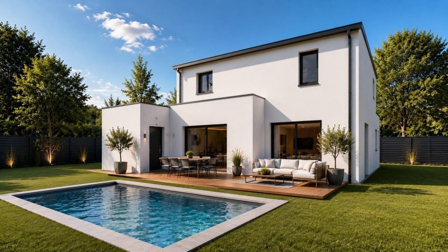 Terrain + Maison neuve de 112&nbsp;m² à Ploërmel