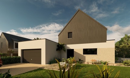 Terrain + Maison neuve de 210&nbsp;m² à Arradon