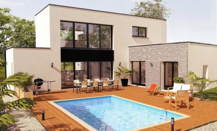 Terrain + Maison neuve de 170&nbsp;m² à Surzur