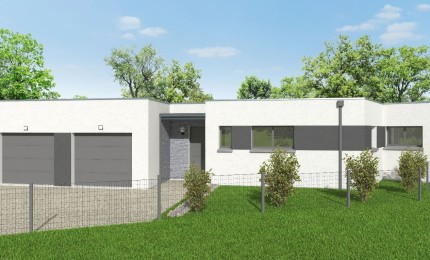 Terrain + Maison neuve de 120&nbsp;m² à Saint-Guyomard
