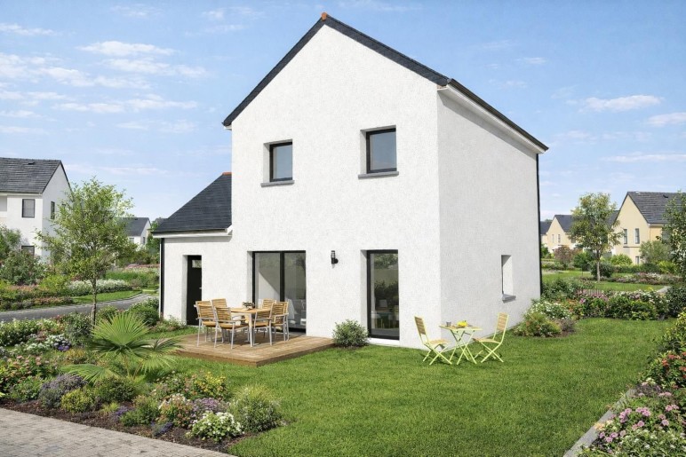 Terrain + Maison neuve de 85&nbsp;m² à Locoal-Mendon