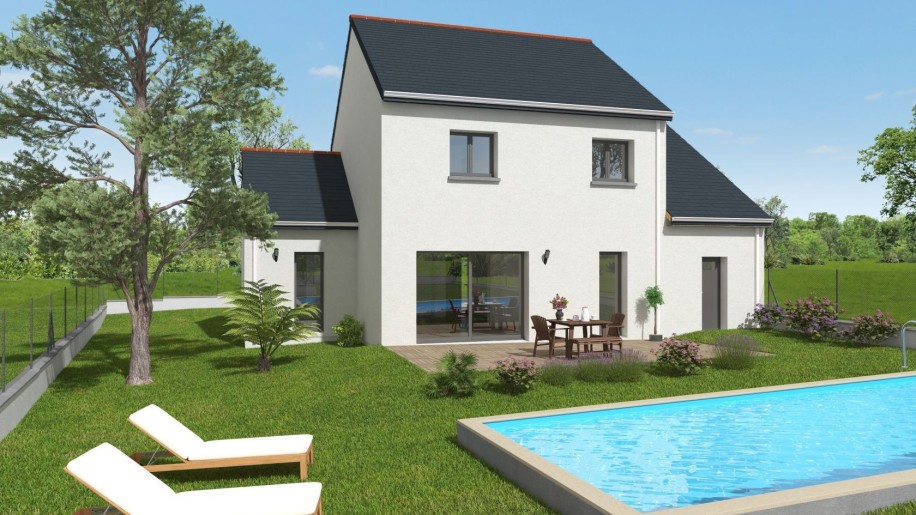 Terrain + Maison neuve de 112&nbsp;m² à Locqueltas