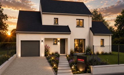 Terrain + Maison neuve de 112&nbsp;m² à La Trinité-Surzur
