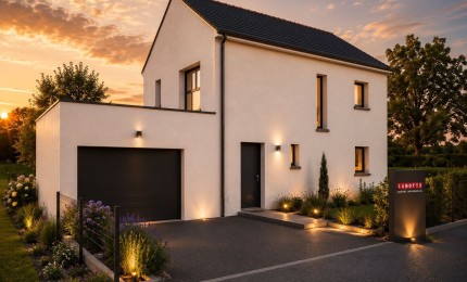 Terrain + Maison neuve de 125&nbsp;m² à Plumergat