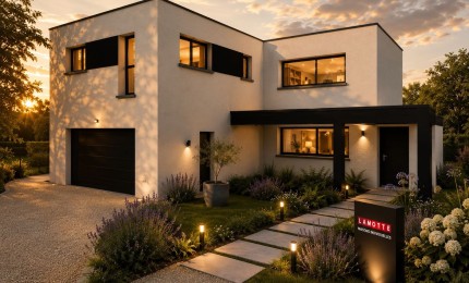 Terrain + Maison neuve de 170&nbsp;m² à Questembert