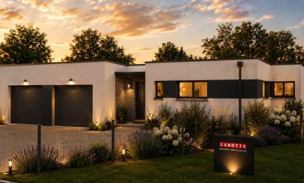 Terrain + Maison neuve de 120&nbsp;m² à Saint-Guyomard