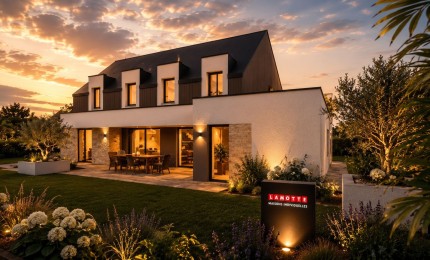 Terrain + Maison neuve de 170&nbsp;m² à Limerzel