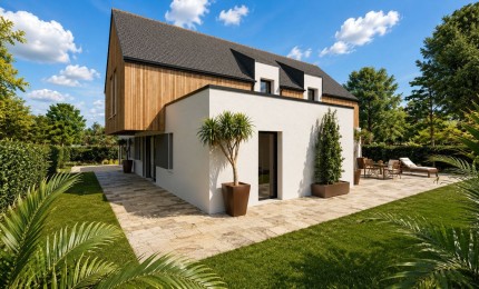 Terrain + Maison neuve de 142&nbsp;m² à Saint-Avé