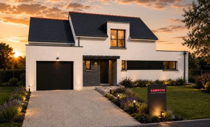 Terrain + Maison neuve de 121&nbsp;m² à Monterblanc