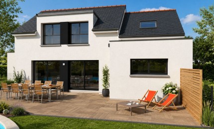 Terrain + Maison neuve de 121&nbsp;m² à Monterblanc