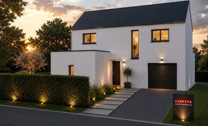 Terrain + Maison neuve de 128&nbsp;m² à Monterblanc
