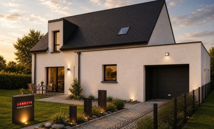 Terrain + Maison neuve de 95&nbsp;m² à Baden