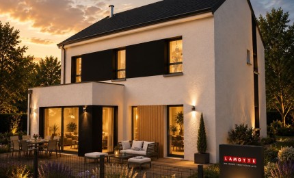 Terrain + Maison neuve de 135&nbsp;m² à Vannes