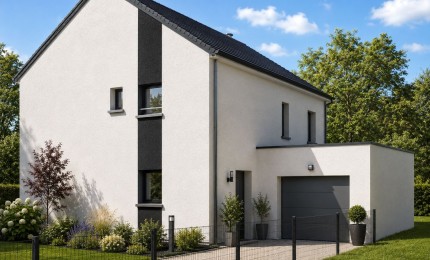 Terrain + Maison neuve de 135&nbsp;m² à Baud