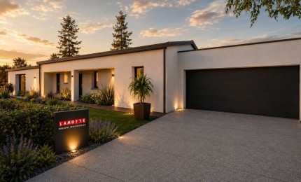 Terrain + Maison neuve de 155&nbsp;m² à Plescop