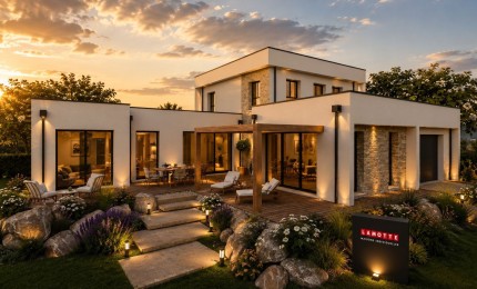 Terrain + Maison neuve de 155&nbsp;m² à Plescop