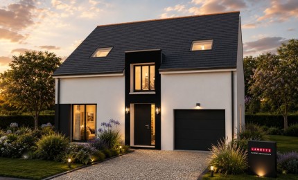Terrain + Maison neuve de 102&nbsp;m² à Plumergat