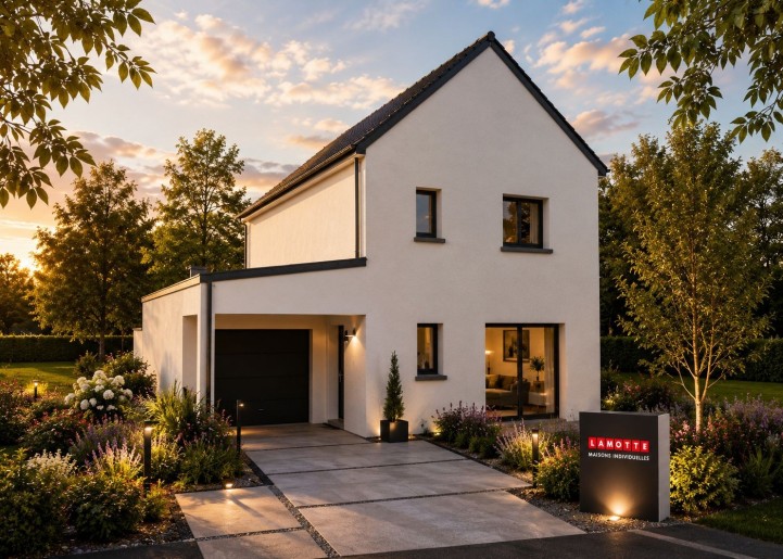 Terrain + Maison neuve de 117&nbsp;m² à Plumergat