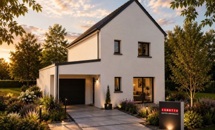 Terrain + Maison neuve de 117&nbsp;m² à Monterblanc