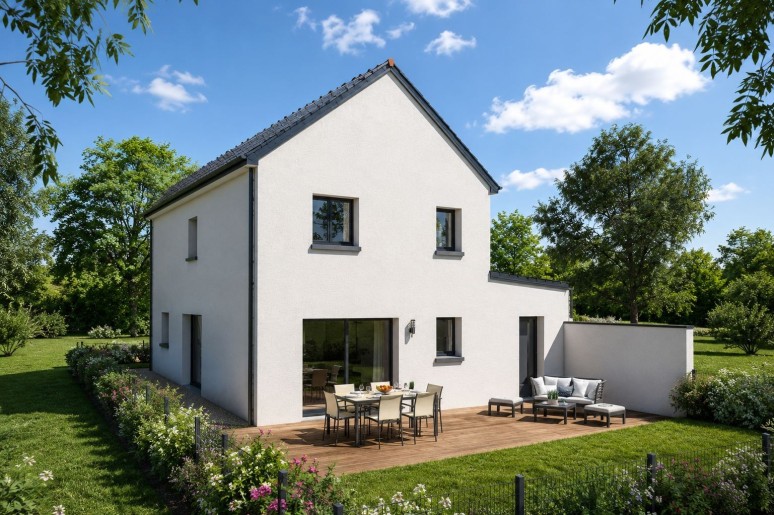 Terrain + Maison neuve de 117&nbsp;m² à Monterblanc