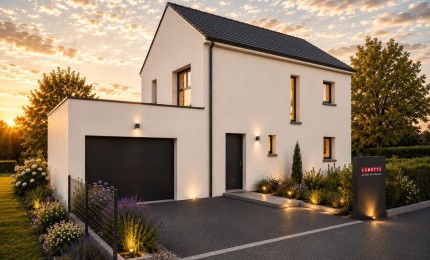 Terrain + Maison neuve de 125&nbsp;m² à Plumergat