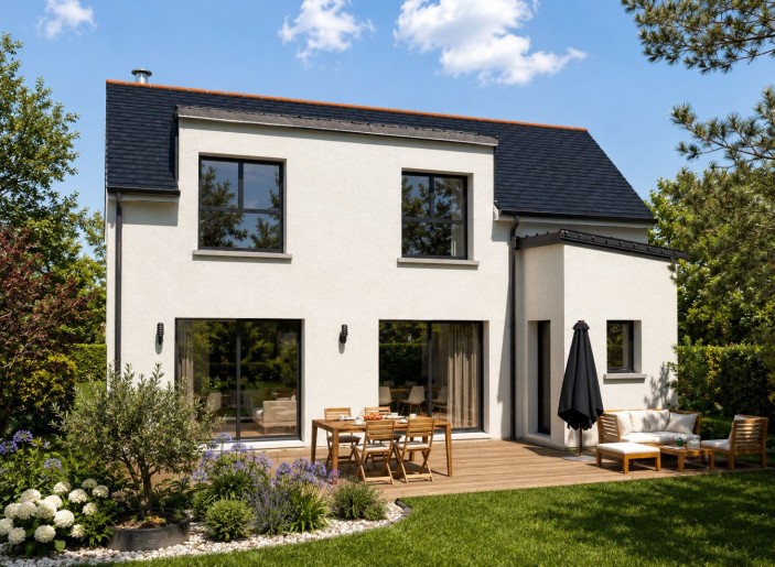 Terrain + Maison neuve de 128&nbsp;m² à Arzon