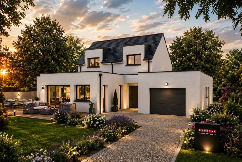Terrain + Maison neuve de 157&nbsp;m² à Arzon