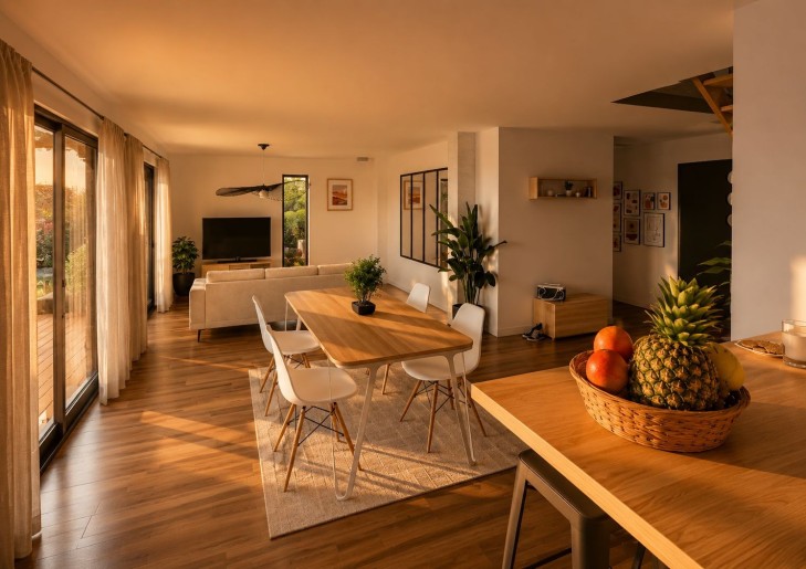 Terrain + Maison neuve de 128&nbsp;m² à Brech