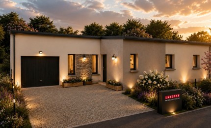 Terrain + Maison neuve de 97&nbsp;m² à Plumergat