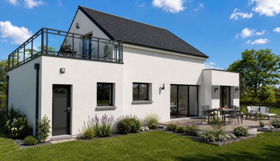 Terrain + Maison neuve de 132&nbsp;m² à Pluneret