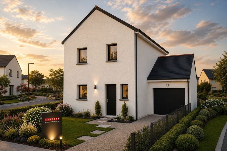 Terrain + Maison neuve de 85&nbsp;m² à Plumelin