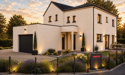 Terrain + Maison neuve de 131&nbsp;m² à Auray