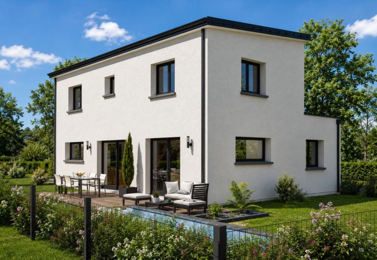 Terrain + Maison neuve de 131&nbsp;m² à Landaul