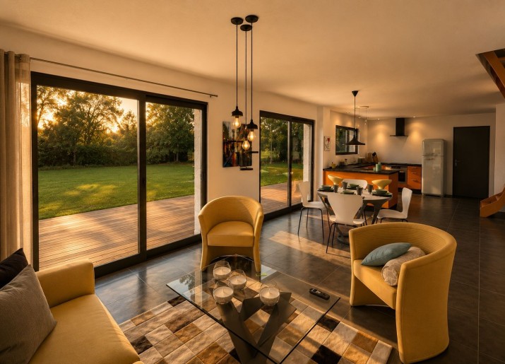 Terrain + Maison neuve de 131&nbsp;m² à Pontivy