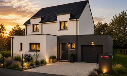 Terrain + Maison neuve de 130&nbsp;m² à Quistinic
