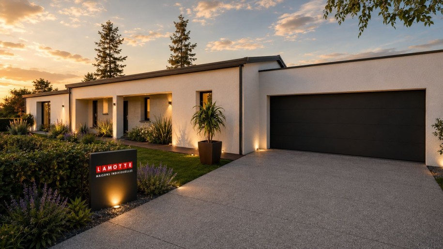 Terrain + Maison neuve de 155&nbsp;m² à Plescop