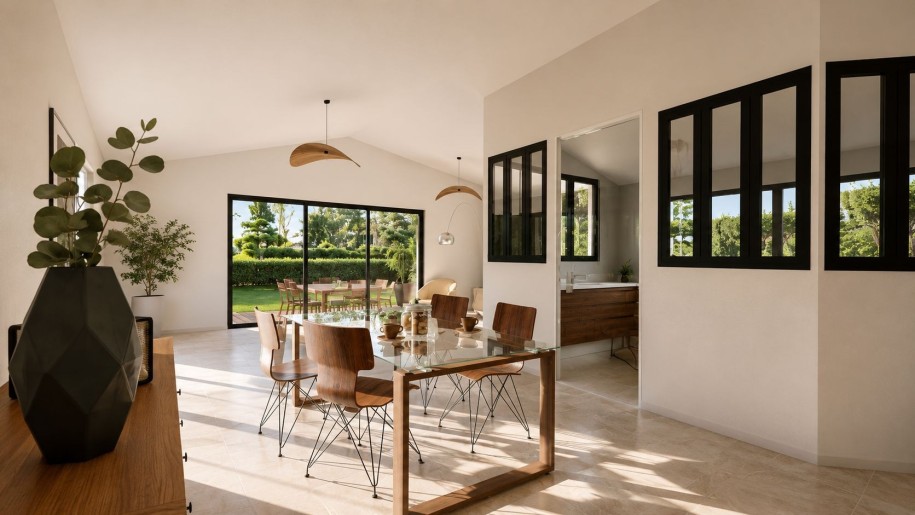 Terrain + Maison neuve de 155&nbsp;m² à Plescop