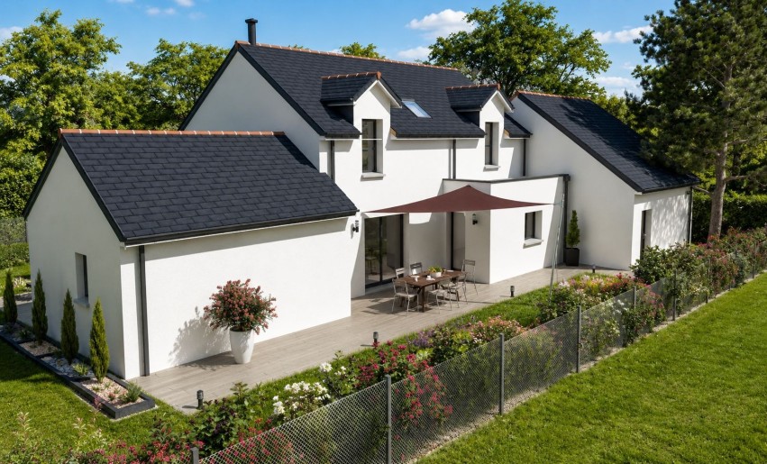 Terrain + Maison neuve de 172&nbsp;m² à Sarzeau