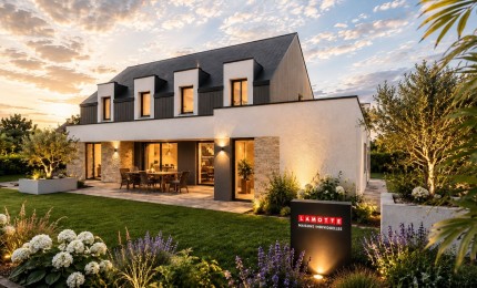 Terrain + Maison neuve de 170&nbsp;m² à Limerzel