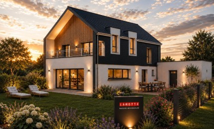 Terrain + Maison neuve de 135&nbsp;m² à Saint-Avé