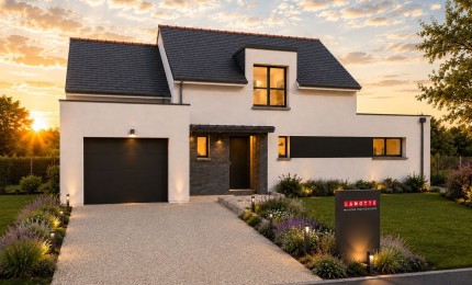 Terrain + Maison neuve de 121&nbsp;m² à Monterblanc