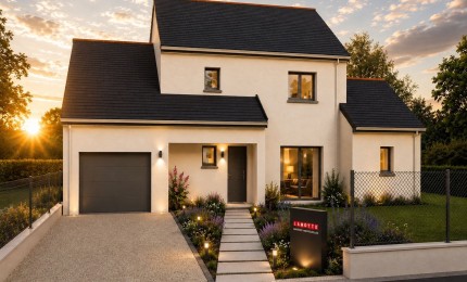 Terrain + Maison neuve de 112&nbsp;m² à Locqueltas