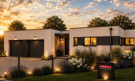 Terrain + Maison neuve de 120&nbsp;m² à Damgan